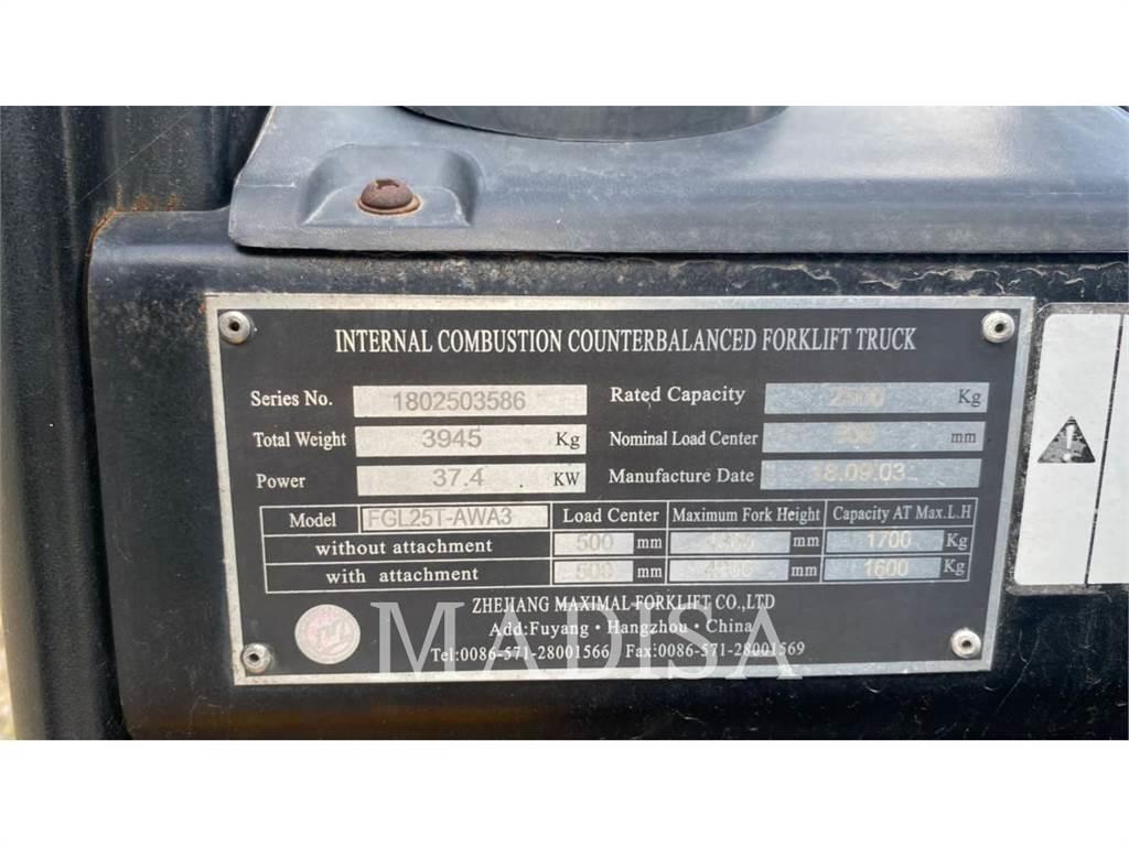 MAXI-LIFT FGL25T-WA3 Gaffeltrucker - Annet