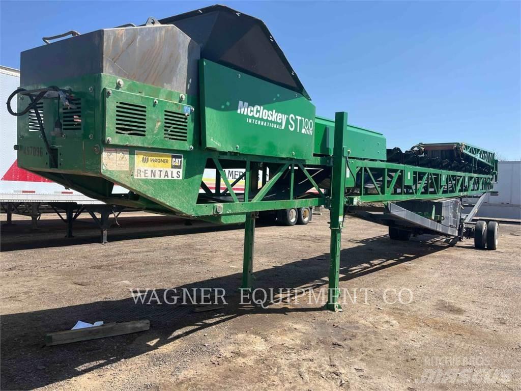 McCloskey ST100D Mobile knuseverk