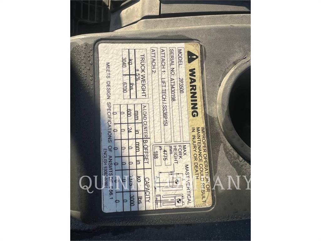 MCFA P3500 Gaffeltrucker - Annet