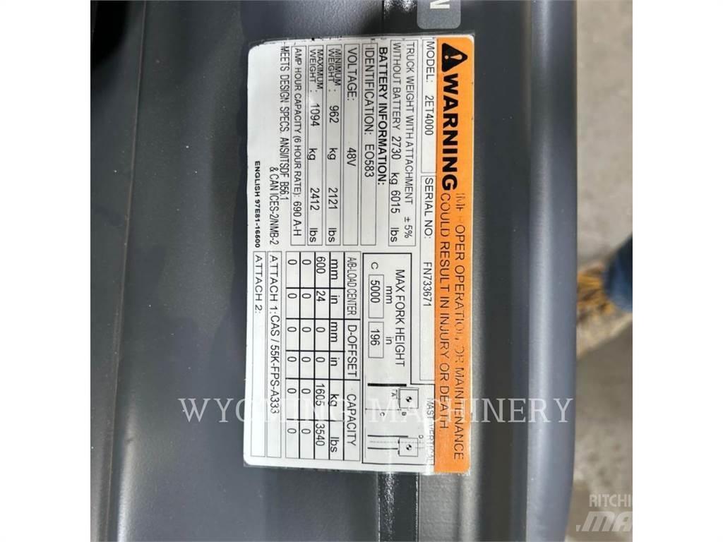 Mitsubishi 2ET4000 Elektriske trucker