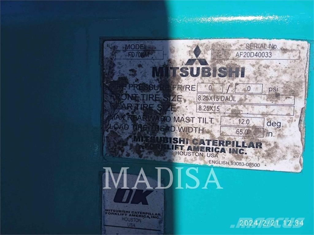 Mitsubishi FD70NM-D Diesel Trucker