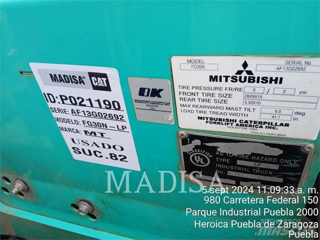 Mitsubishi FG30N-LP Gaffeltrucker - Annet