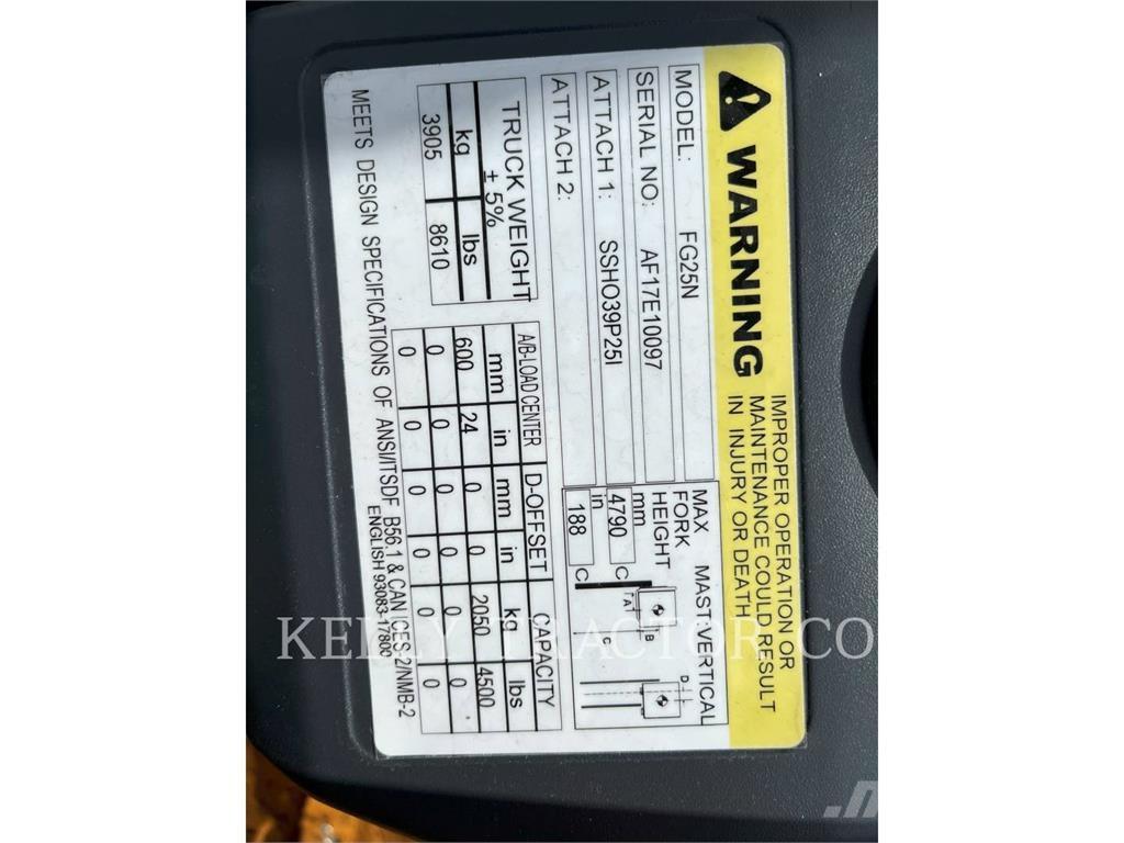 Mitsubishi MITFG25N Propan trucker