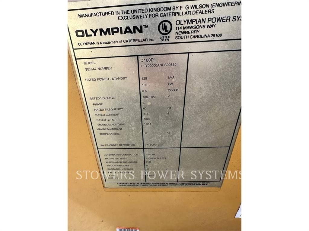Olympian D100P1 Diesel Generatorer