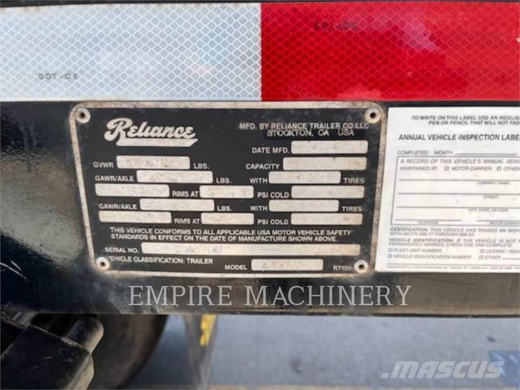  RELIANCE DUMP TRUCK Andre hengere