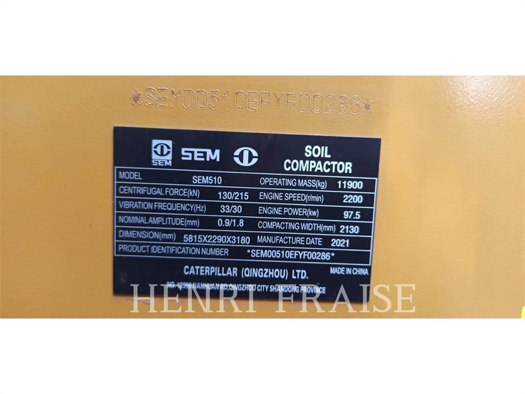 SEM MACHINERY 510 Hjullaster til komprimering