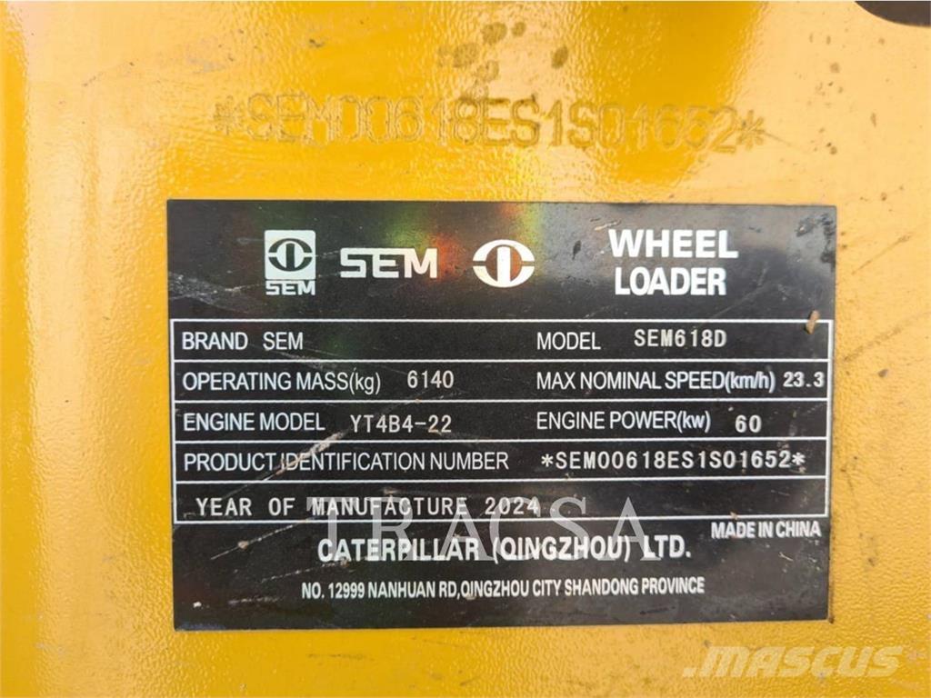 SEM MACHINERY SEM618D Hjullastere
