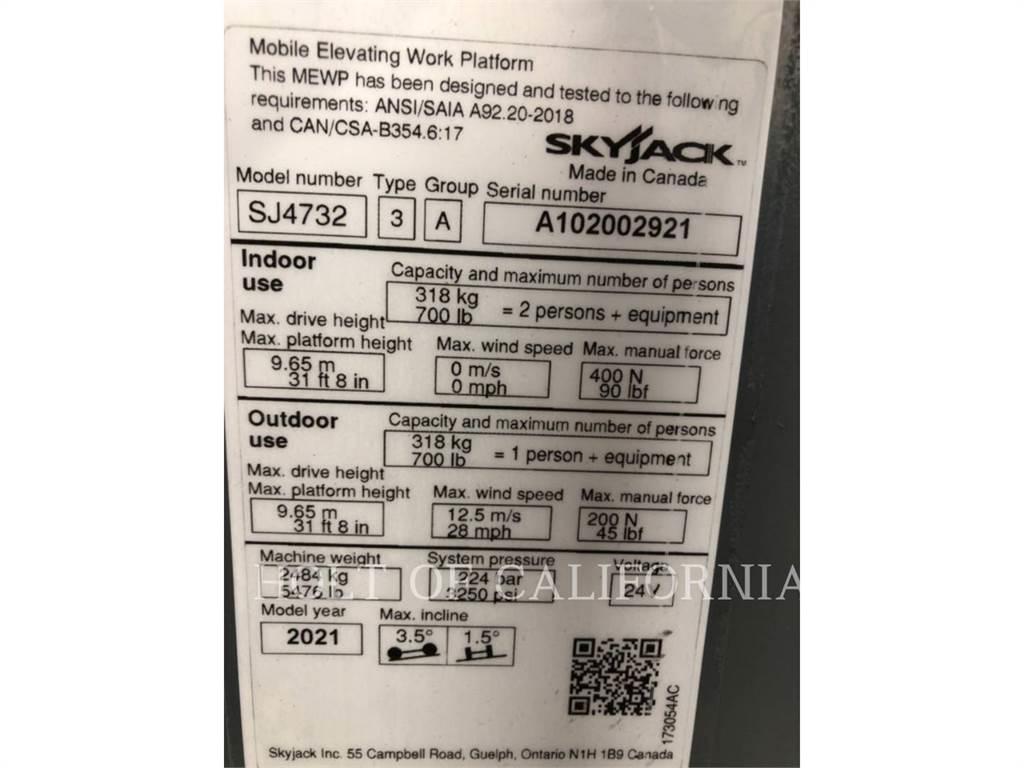 Skyjack SCISSOR32E Sakselifter
