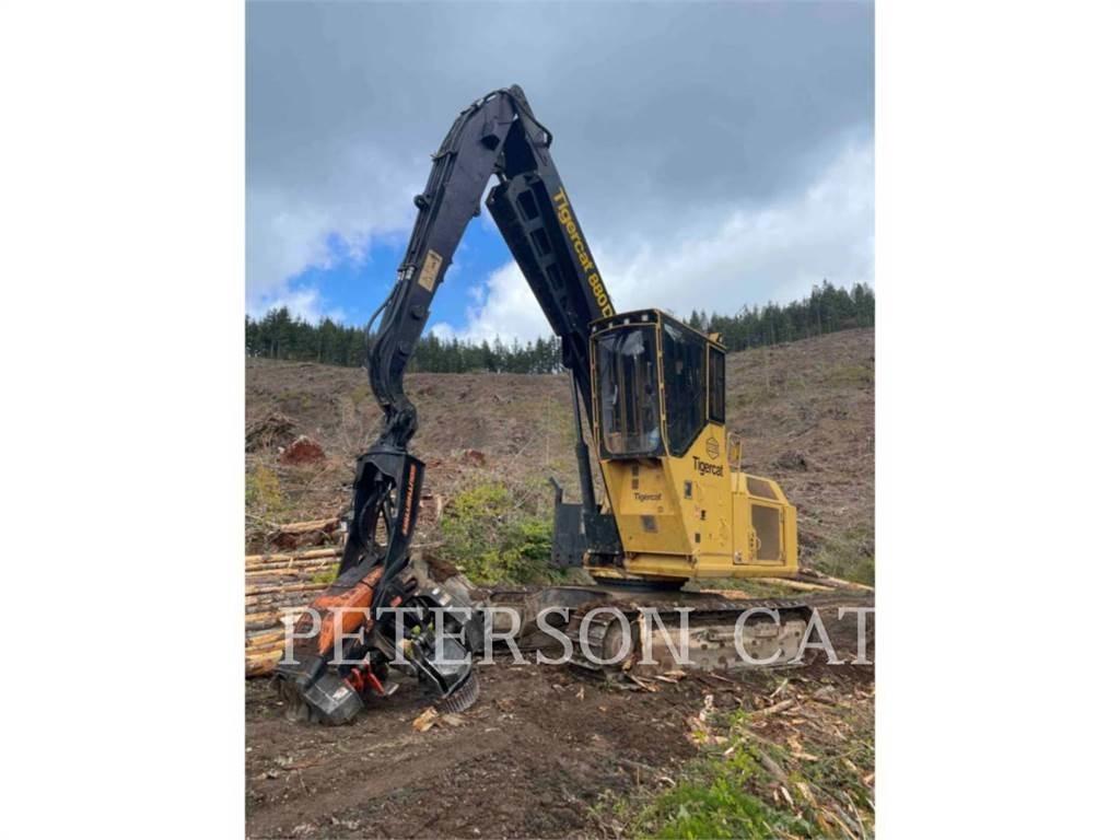 Tigercat 880D Traktor med skogsutstyr