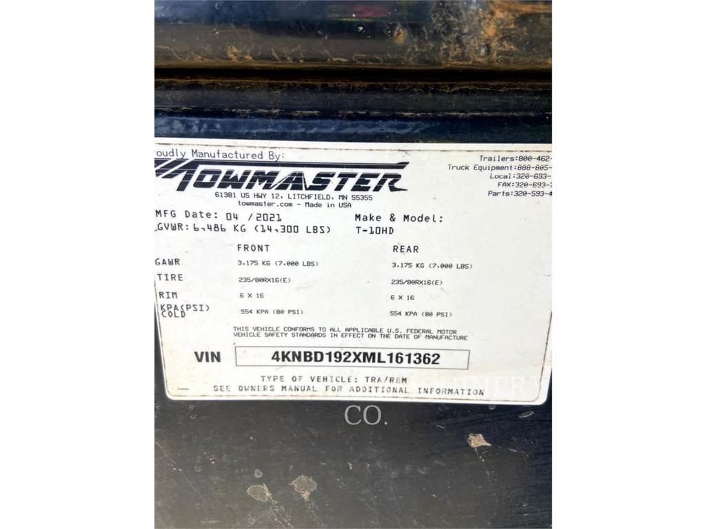 TOWMASTER T-10DH Andre hengere