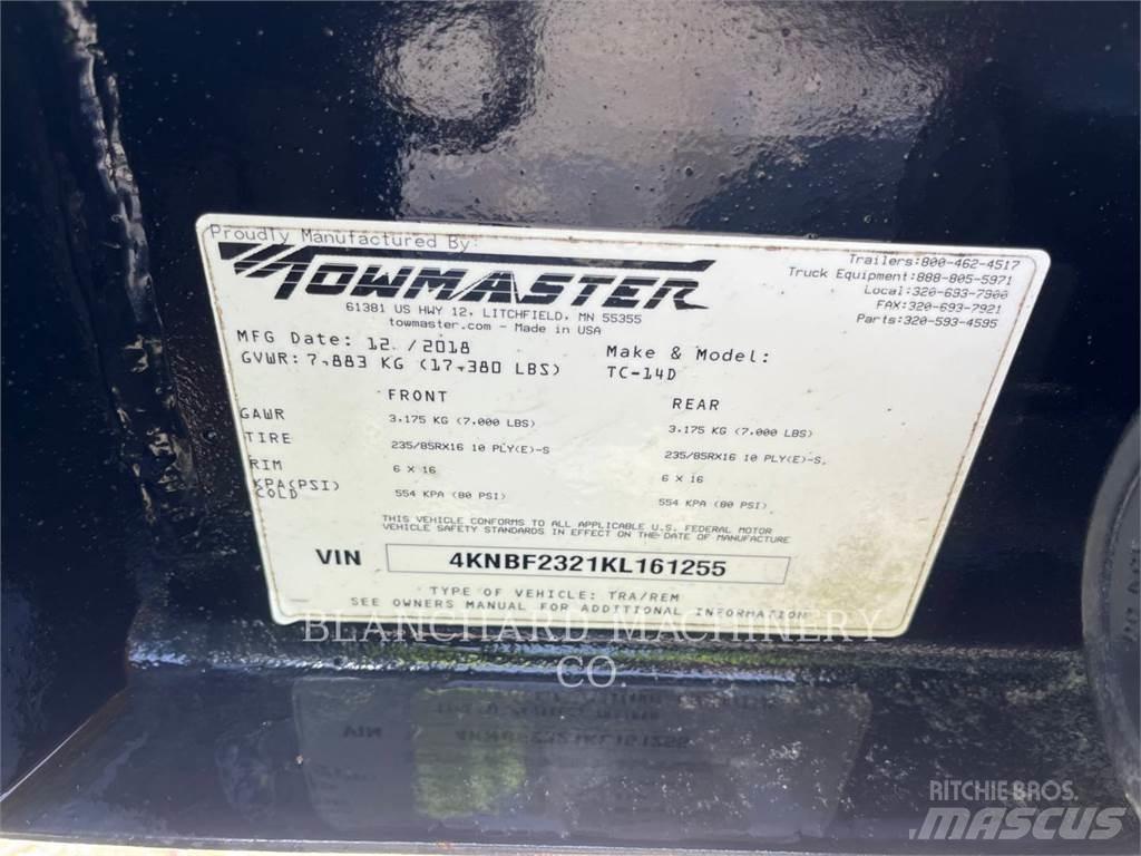 TOWMASTER TC-14D Andre hengere