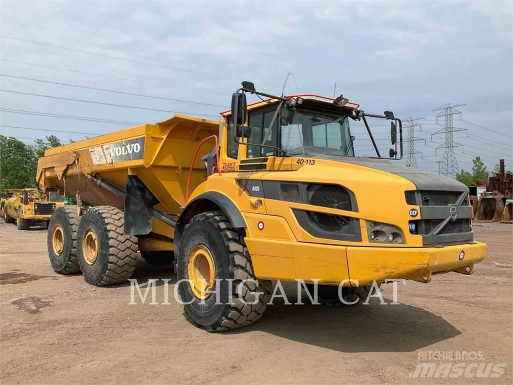 Volvo A40G Rammestyrte Dumpere