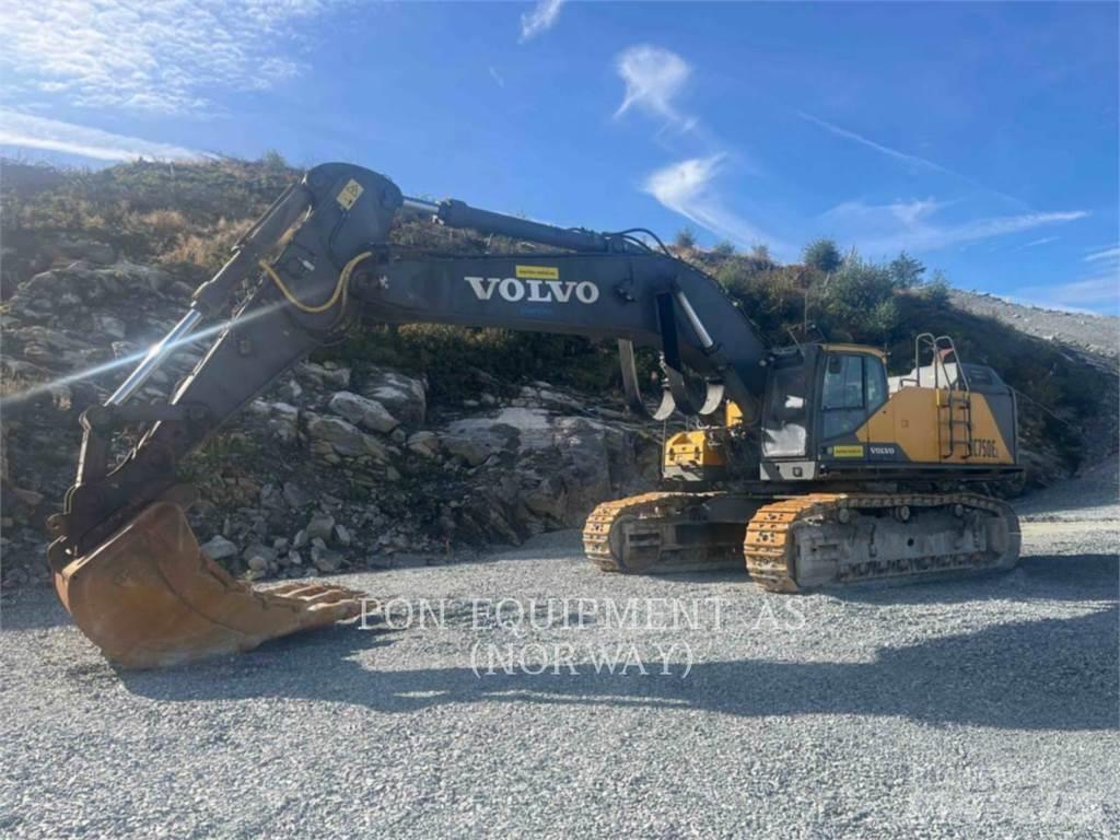 Volvo EC750 Beltegraver
