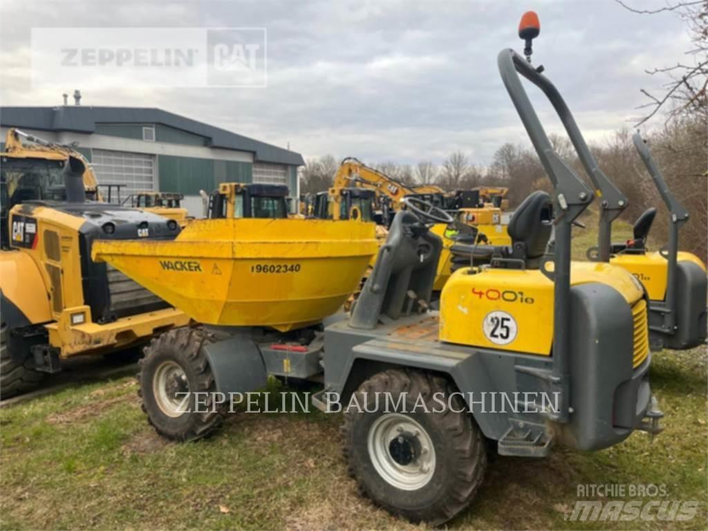 Wacker 4001 Rammestyrte Dumpere