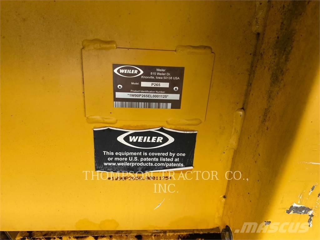 Weiler P265FV Asfaltutleggere