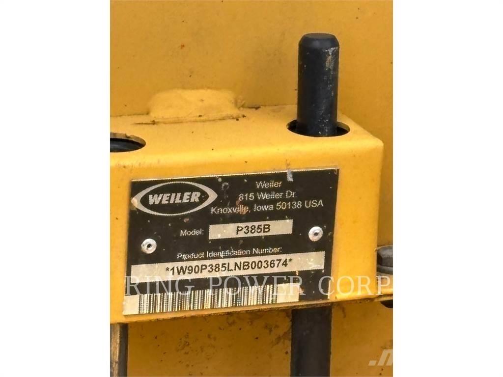 Weiler P385B Asfalt resirkulering