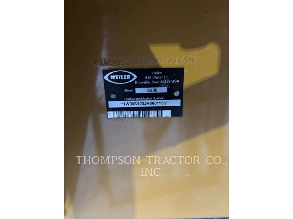Weiler S200 Asfalt resirkulering