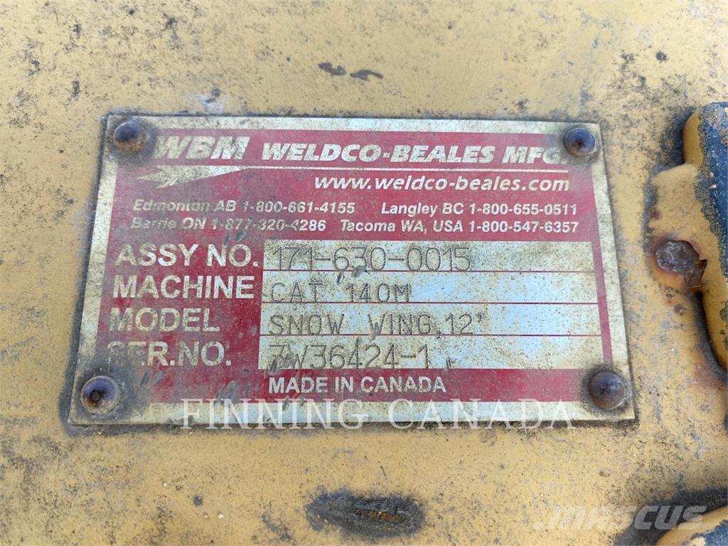 Weldco Beales 140M Snøfresere