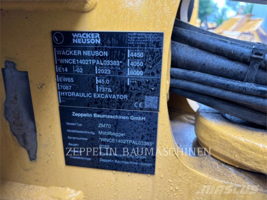 Zeppelin ZM70 Hjulgravere