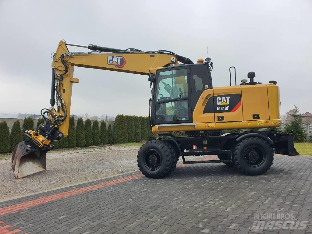 CAT M 318 F Hjulgravere