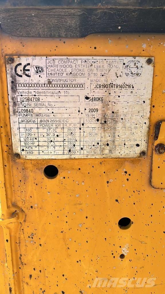 JCB 190 T Kompaktlastere