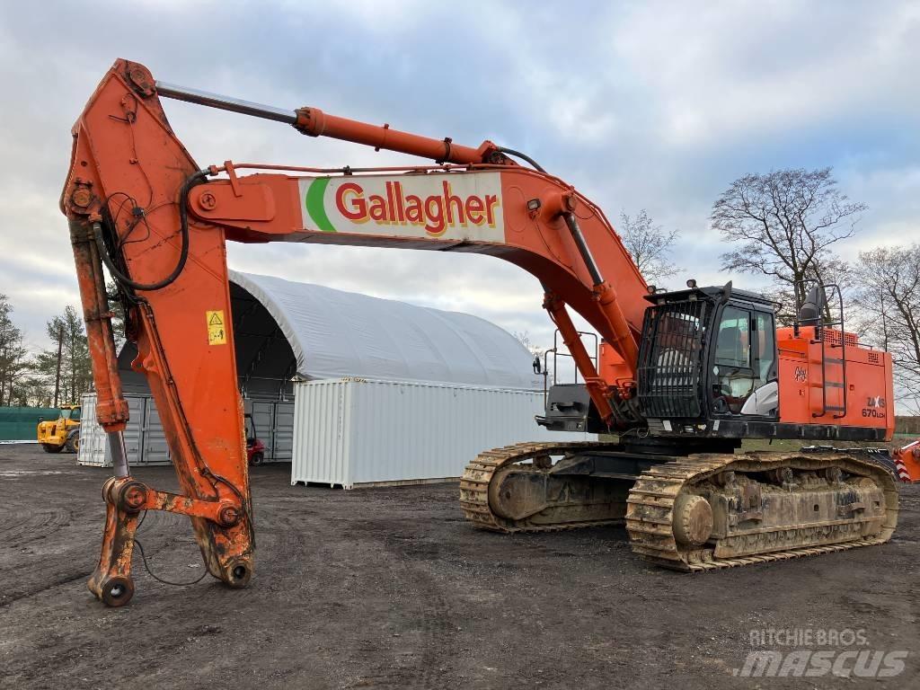 Hitachi ZX670LCH-5B Beltegraver