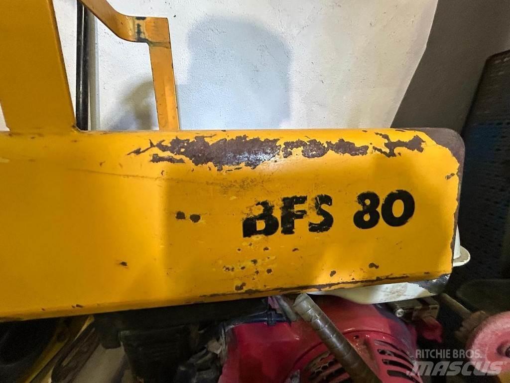 Wacker BFS80 Andre Jordforbedrings maskiner og ekstrautstyr