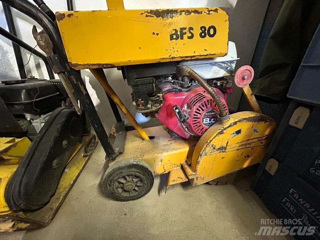 Wacker BFS80 Andre Jordforbedrings maskiner og ekstrautstyr