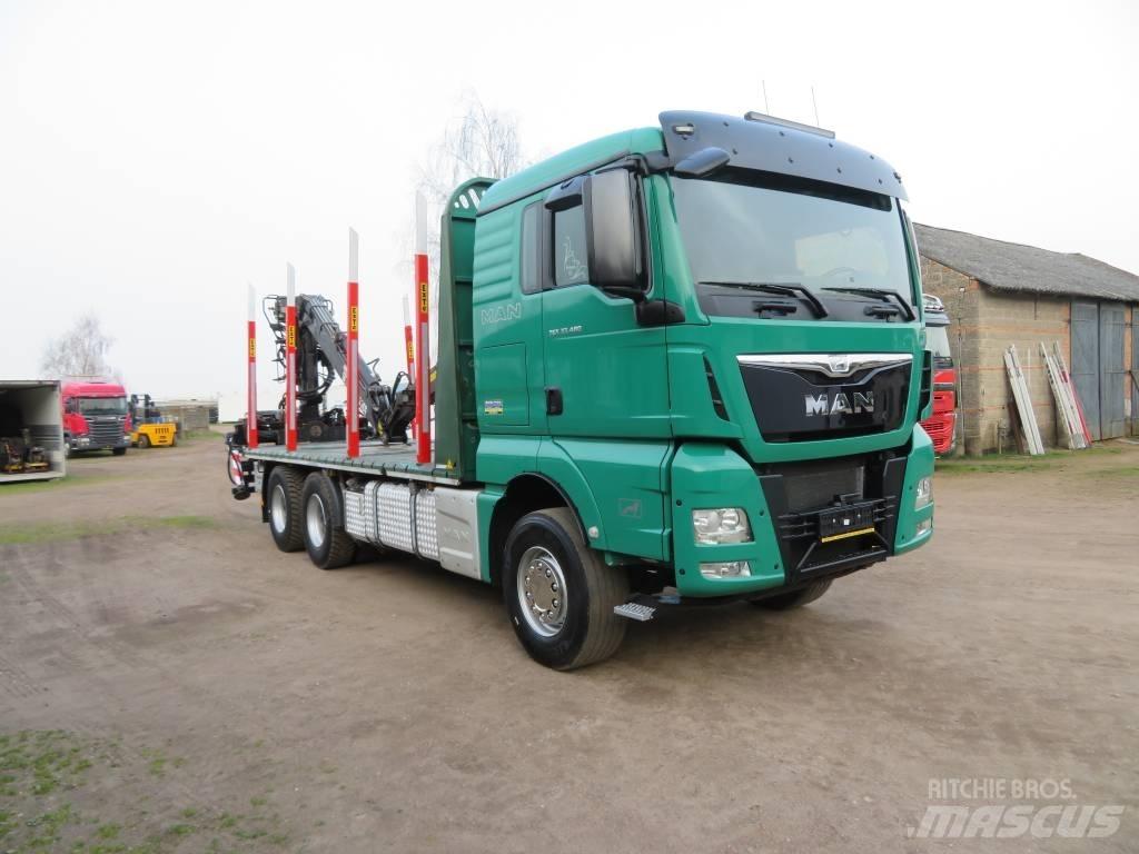 MAN TGX 33.480 Tømmerbiler