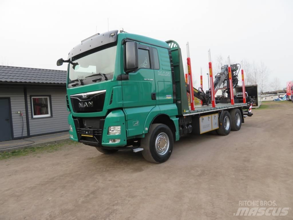 MAN TGX 33.480 Tømmerbiler