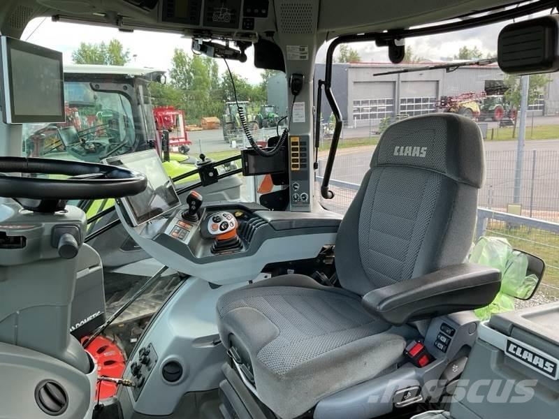 CLAAS Axion 960 TT Beltegående Kran