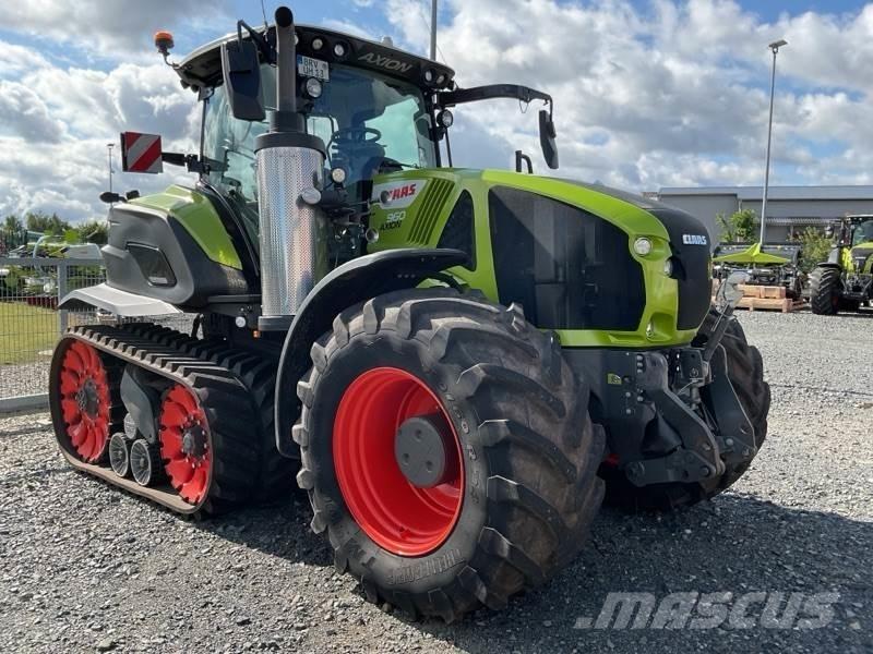 CLAAS Axion 960 TT Beltegående Kran