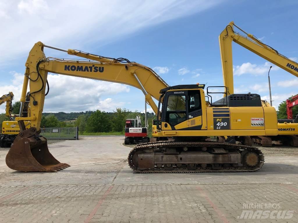 Komatsu PC490LC-10 Beltegraver