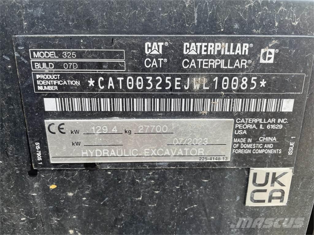CAT 325 Beltegraver