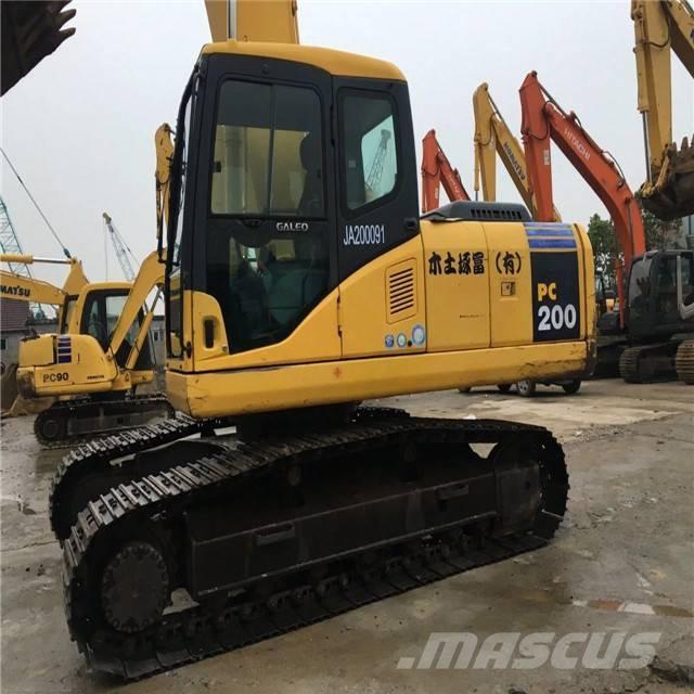 Komatsu pc200-7 Beltegraver