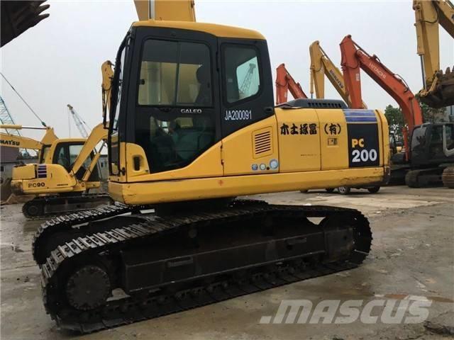Komatsu pc200-7 Beltegraver