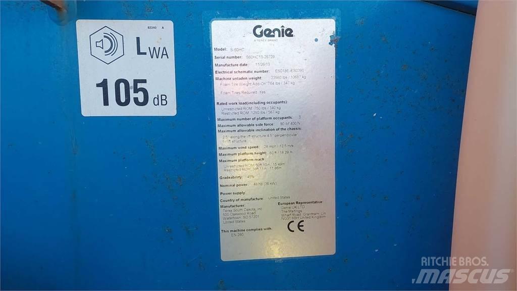 Genie S60HCE Teleskop bomlifter