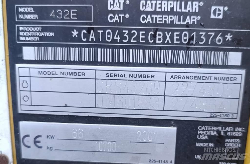 CAT 432 E 4x4 Traktorgravere