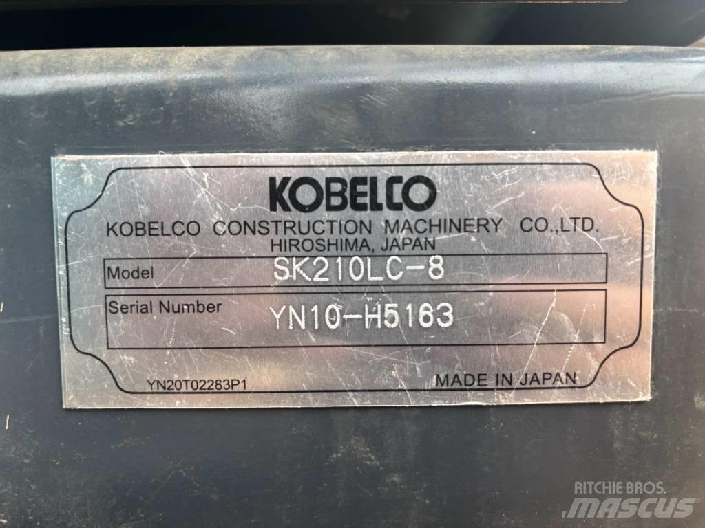Kobelco SK 210 Beltegraver