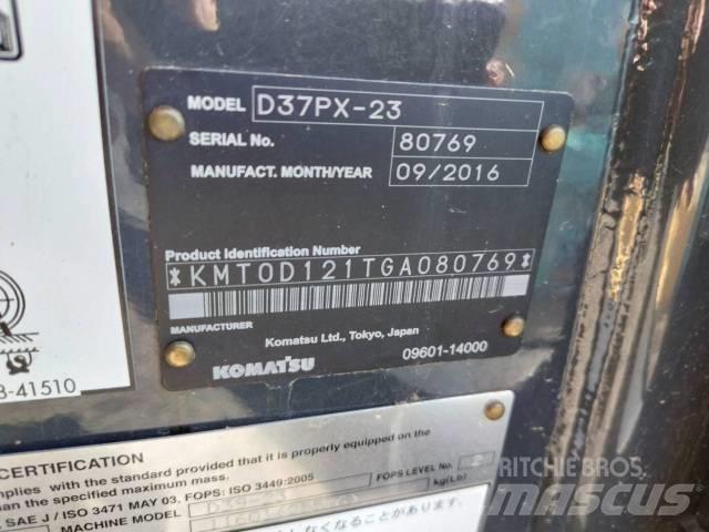 Komatsu D37PX-23 Dozere Beltegående
