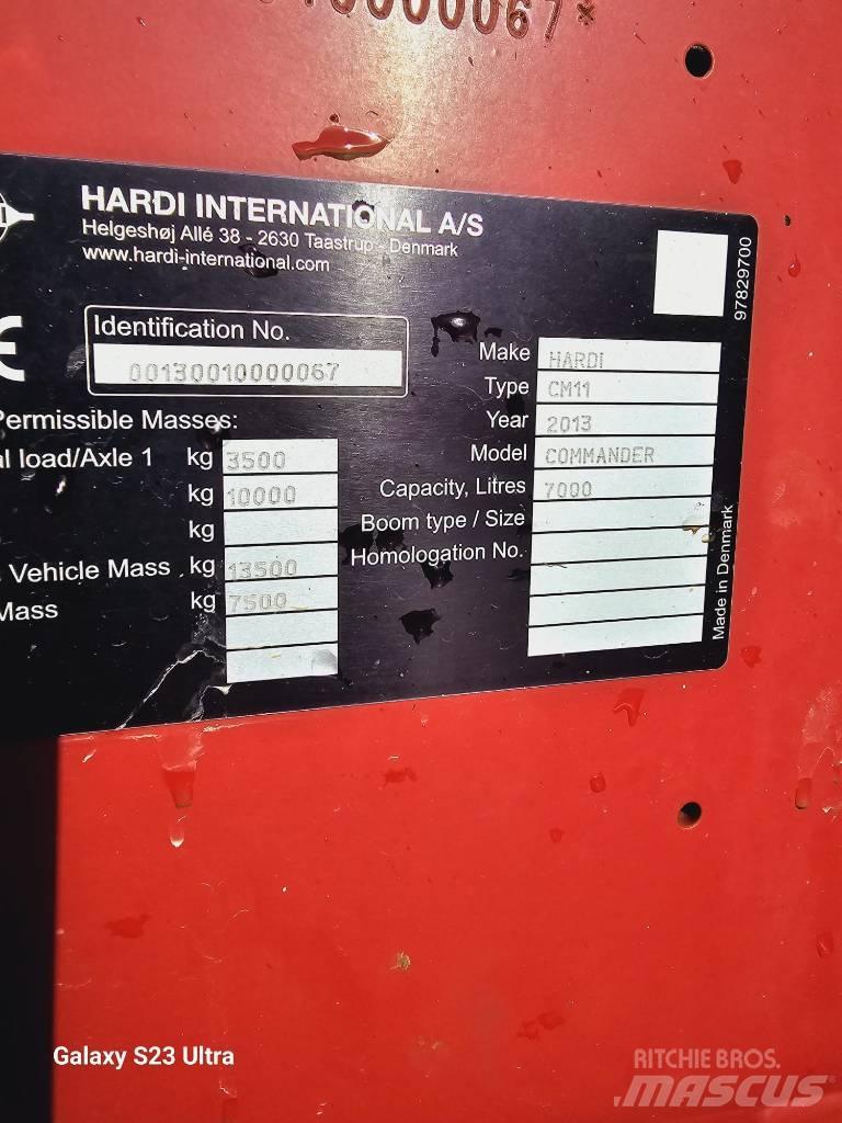 Hardi Commander 7000 Slepesprøyter