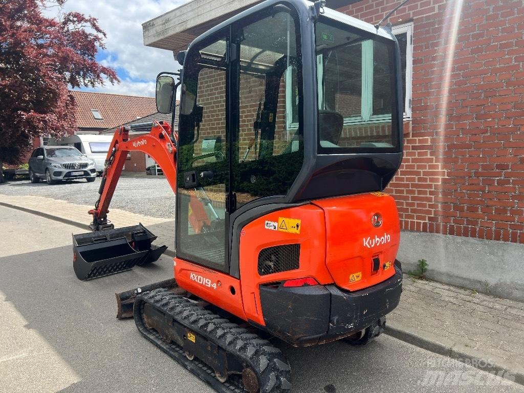Kubota KX 019-4 Minigravere <7t