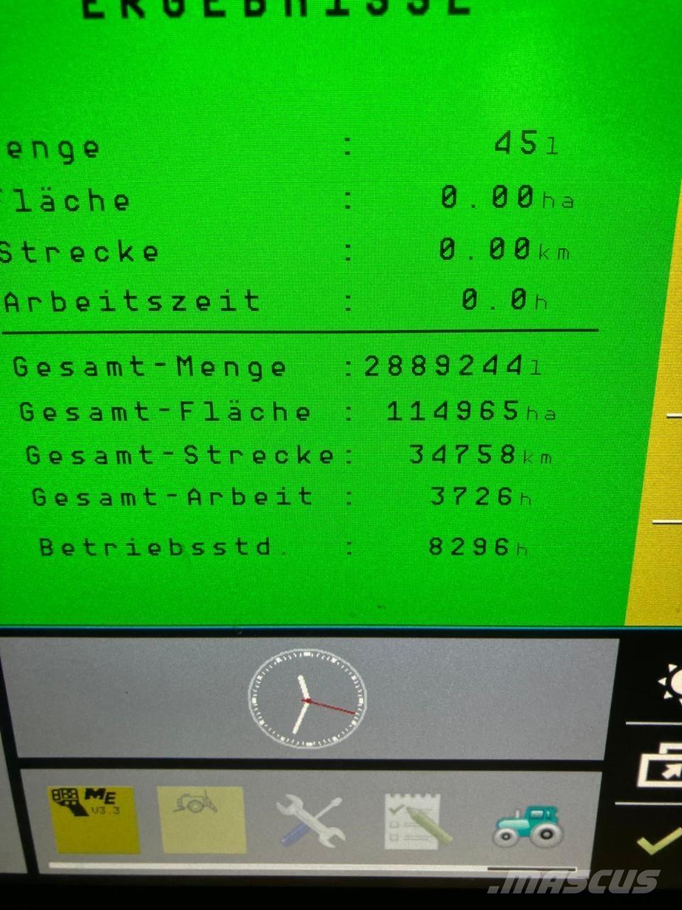 Dammann DT 2500H Slepesprøyter