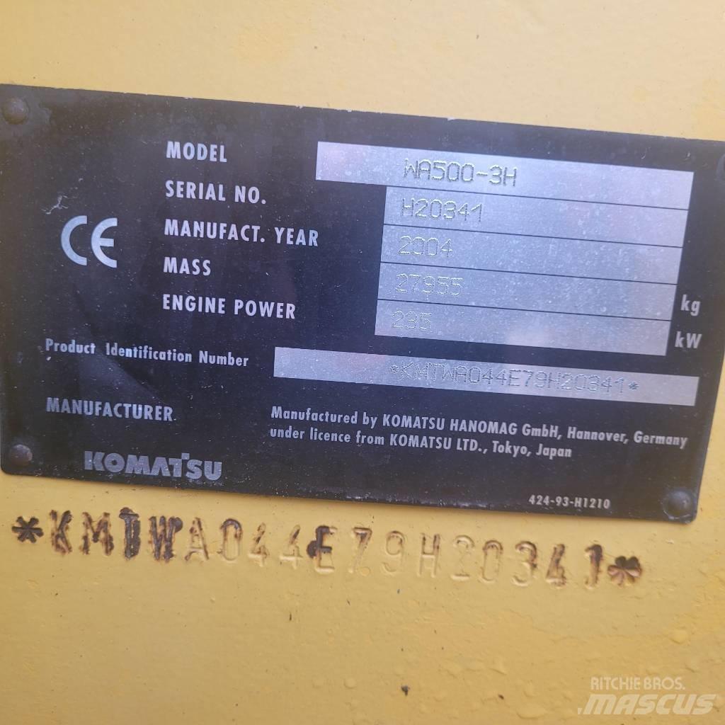Komatsu WA500 Hjullastere