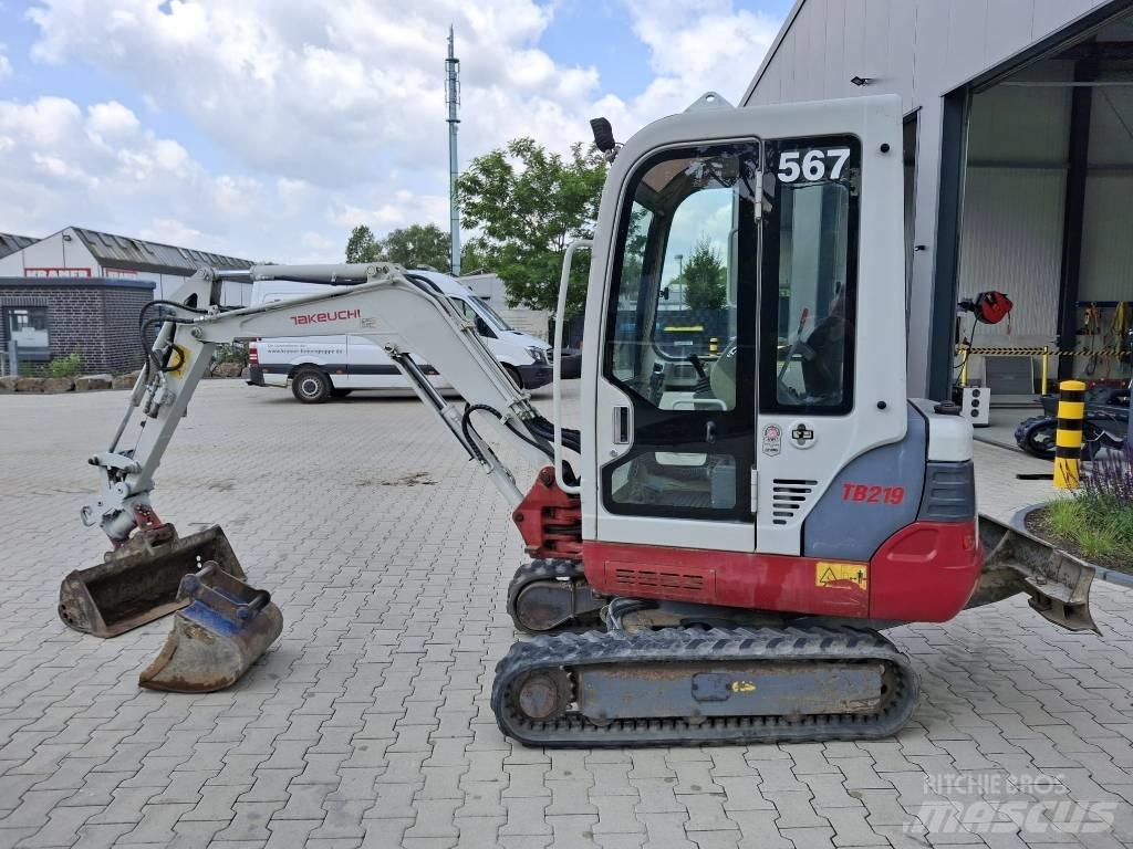 Takeuchi TB 219 Minigravere <7t