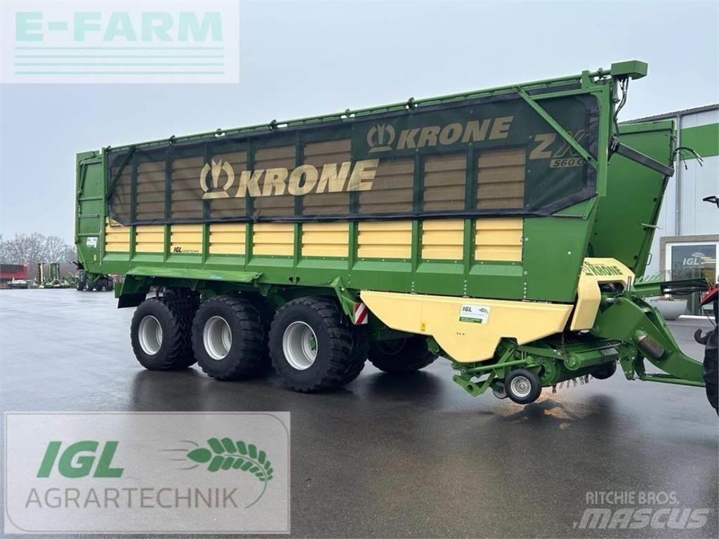 Krone zx 560 gl Kornhengere