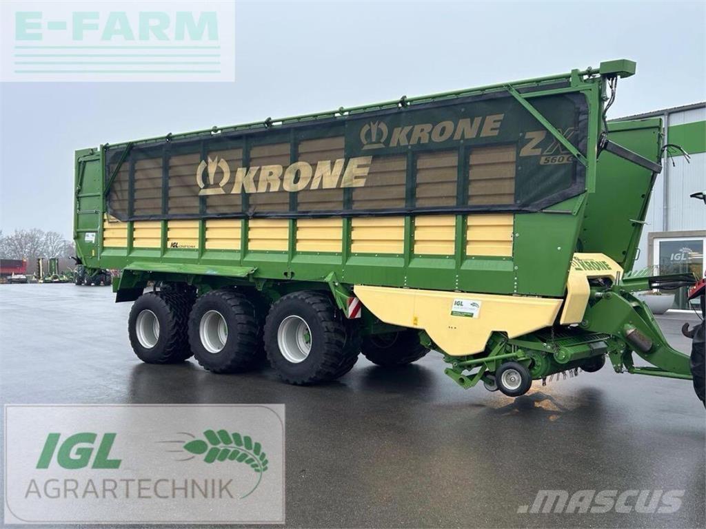 Krone zx 560 gl Kornhengere