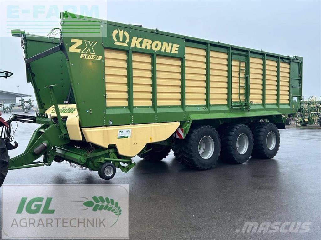 Krone zx 560 gl Kornhengere