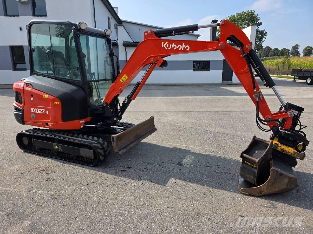 Kubota KX 027-4 Minigravere <7t
