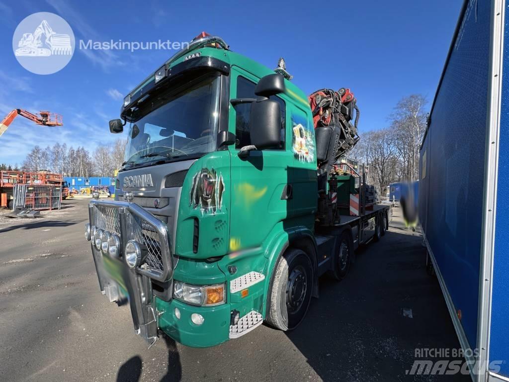Scania R 440 LB Kranbil